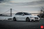 BMW M3 Sedan on Vossen Wheels (HF-1) 2018 года